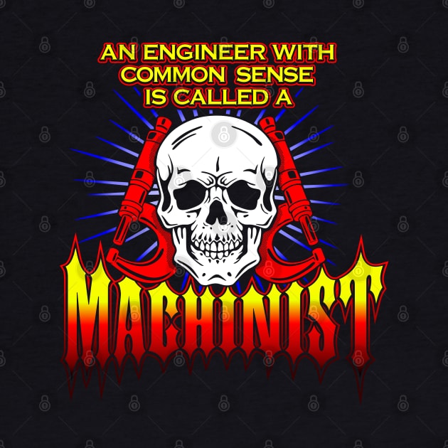 An Engineer with Common Sense is called a Machinist by TaterSkinz